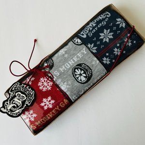 GAS MONKEY GARAGE Men's 3 Pair Crew Socks NIB